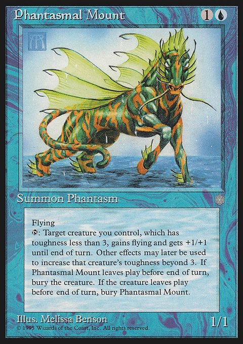 Phantasmal Mount, Ice Age #88, Magic: The Gathering card