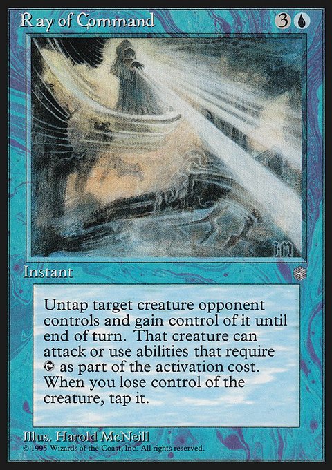Ray of Command, Ice Age #92, Magic: The Gathering card
