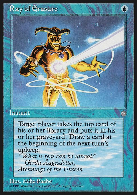 Ray of Erasure, Ice Age #93, Magic: The Gathering card