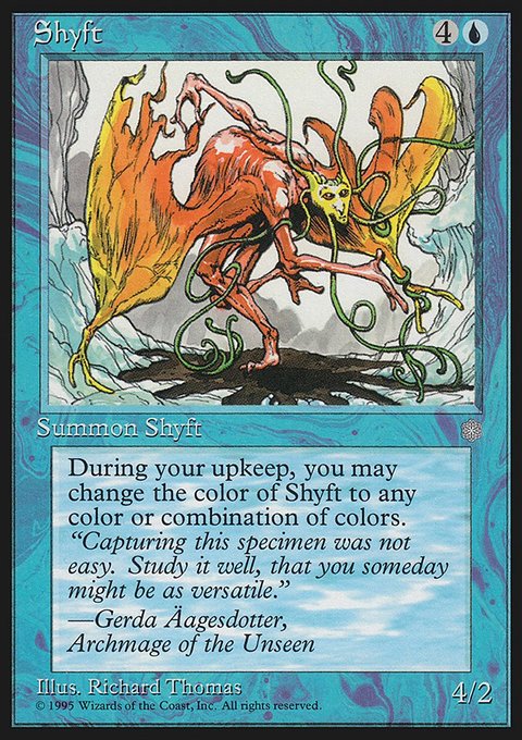 Shyft, Ice Age #96, Magic: The Gathering card