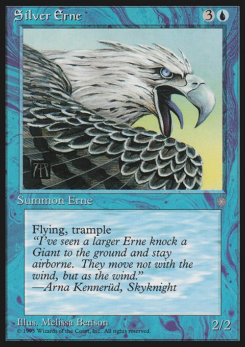 Silver Erne, Ice Age #98, Magic: The Gathering card