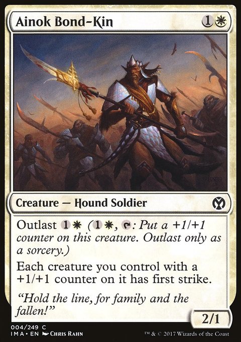 Ainok Bond-Kin, Iconic Masters #4, Magic: The Gathering card