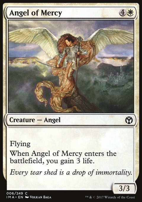 Angel of Mercy, Iconic Masters #6, Magic: The Gathering card