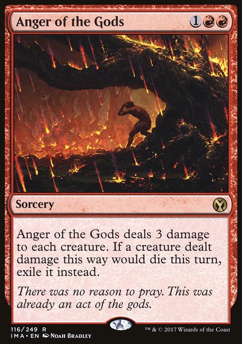 Anger of the Gods, Iconic Masters #116, Magic: The Gathering card