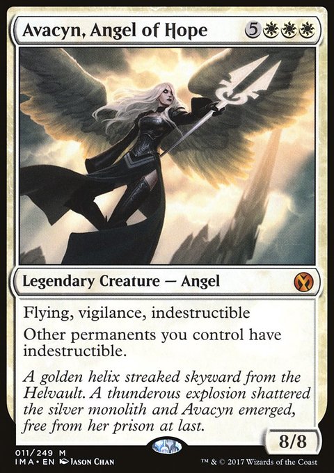 Avacyn, Angel of Hope, Iconic Masters #11, Magic: The Gathering card
