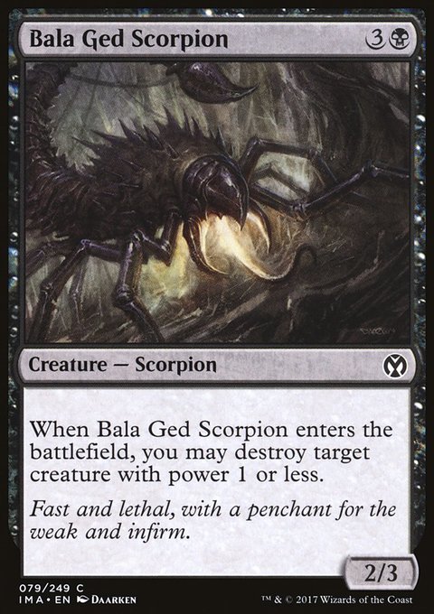 Bala Ged Scorpion, Iconic Masters #79, Magic: The Gathering card