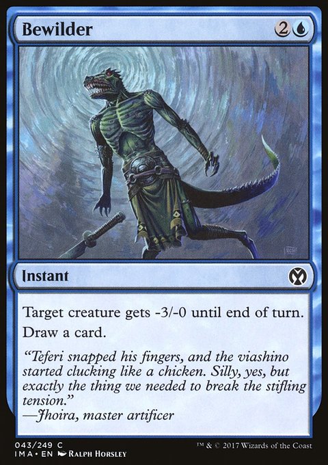 Bewilder, Iconic Masters #43, Magic: The Gathering card