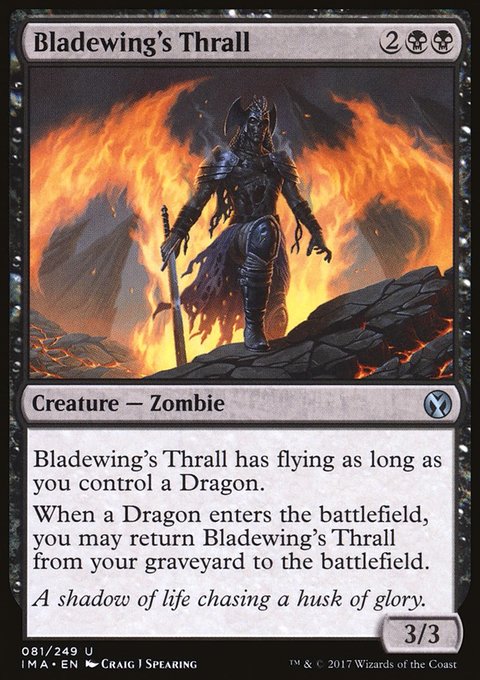 Bladewing's Thrall, Iconic Masters #81, Magic: The Gathering card