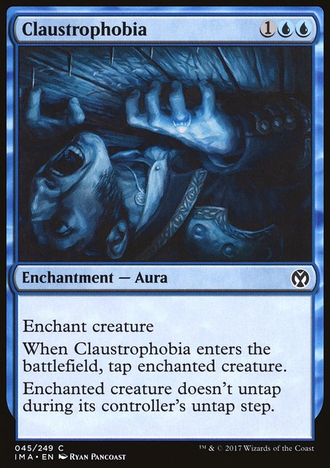 Claustrophobia, Iconic Masters #45, Magic: The Gathering card