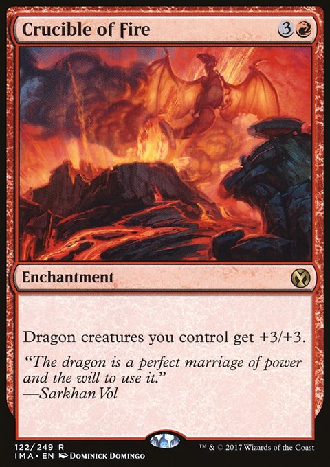 Crucible of Fire, Iconic Masters #122, Magic: The Gathering card