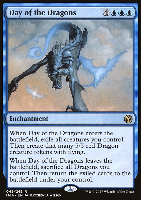 Day of the Dragons, Iconic Masters #49, Magic: The Gathering card