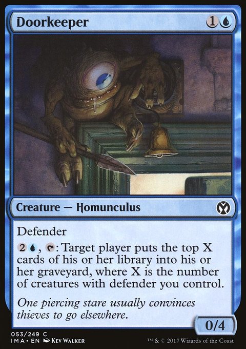 Doorkeeper, Iconic Masters #53, Magic: The Gathering card