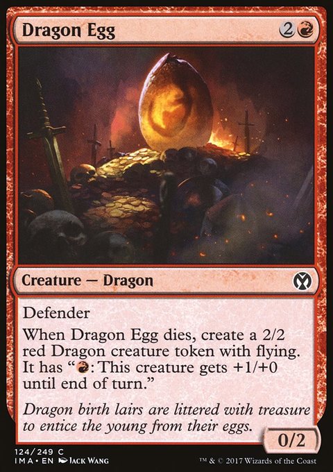 Dragon Egg, Iconic Masters #124, Magic: The Gathering card