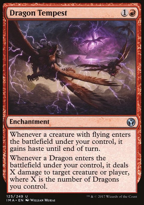 Dragon Tempest, Iconic Masters #125, Magic: The Gathering card