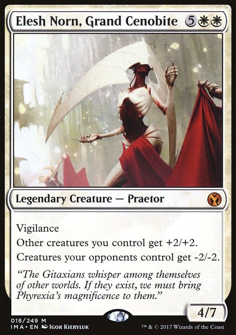 Elesh Norn, Grand Cenobite, Iconic Masters #18, Magic: The Gathering card