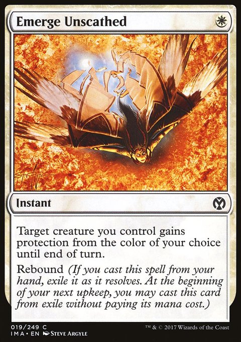 Emerge Unscathed, Iconic Masters #19, Magic: The Gathering card