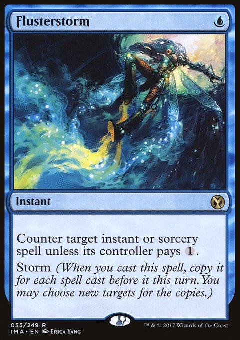 Flusterstorm, Iconic Masters #55, Magic: The Gathering card