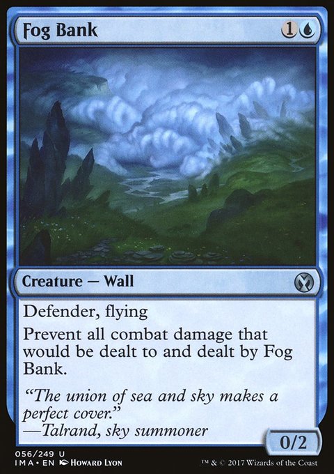 Fog Bank, Iconic Masters #56, Magic: The Gathering card