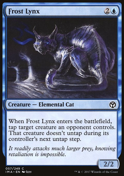 Frost Lynx, Iconic Masters #57, Magic: The Gathering card