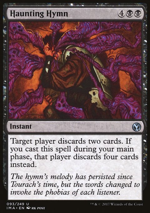Haunting Hymn, Iconic Masters #93, Magic: The Gathering card