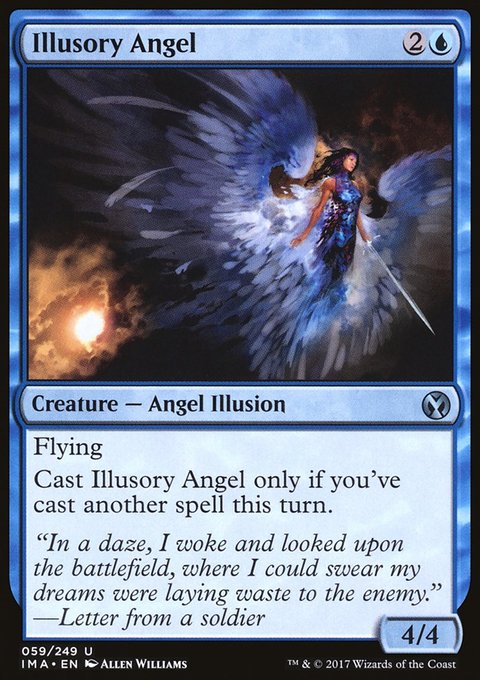 Illusory Angel, Iconic Masters #59, Magic: The Gathering card
