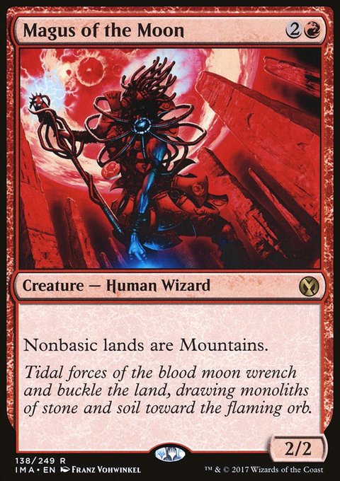Magus of the Moon, Iconic Masters #138, Magic: The Gathering card