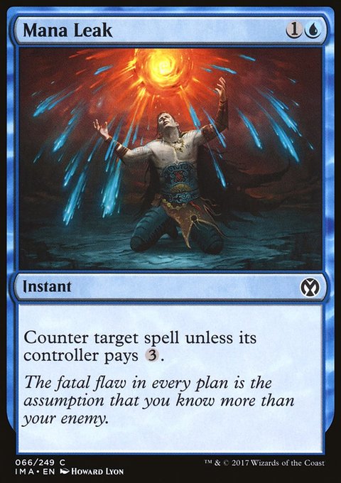 Mana Leak, Iconic Masters #66, Magic: The Gathering card