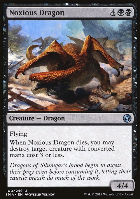 Noxious Dragon, Iconic Masters #100, Magic: The Gathering card