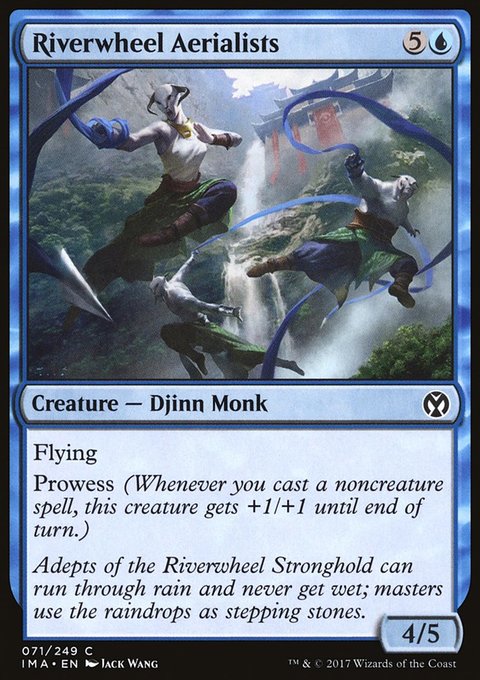 Riverwheel Aerialists, Iconic Masters #71, Magic: The Gathering card