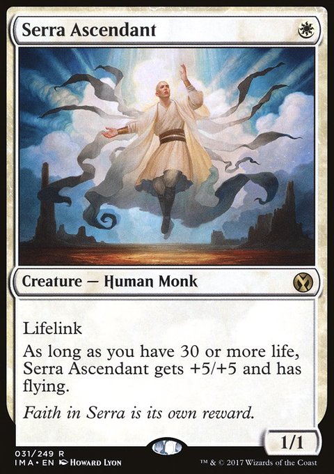 Serra Ascendant, Iconic Masters #31, Magic: The Gathering card