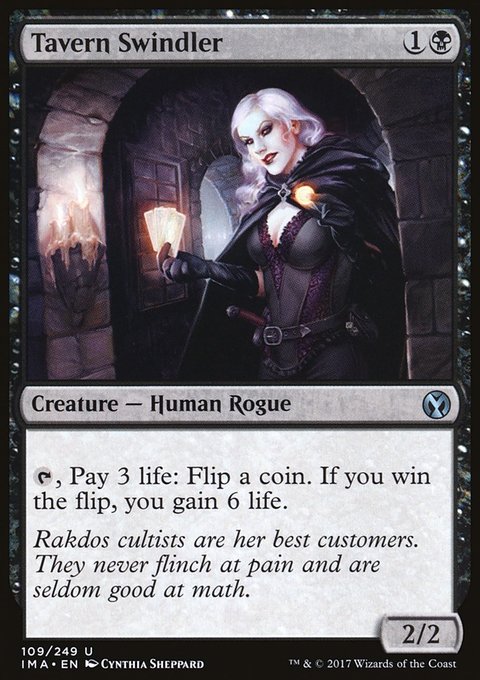 Tavern Swindler, Iconic Masters #109, Magic: The Gathering card