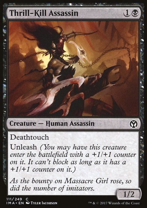 Thrill-Kill Assassin, Iconic Masters #111, Magic: The Gathering card