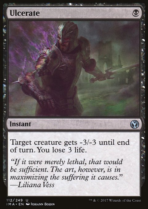 Ulcerate, Iconic Masters #112, Magic: The Gathering card