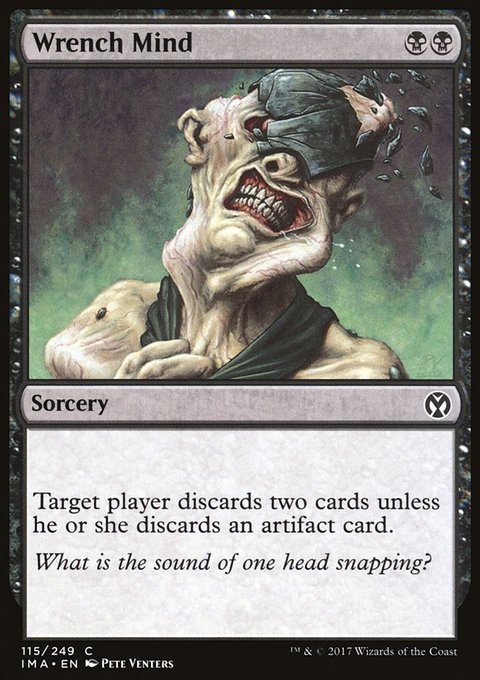 Wrench Mind, Iconic Masters #115, Magic: The Gathering card