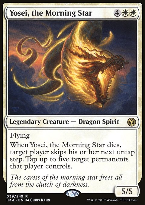 Yosei, the Morning Star, Iconic Masters #39, Magic: The Gathering card