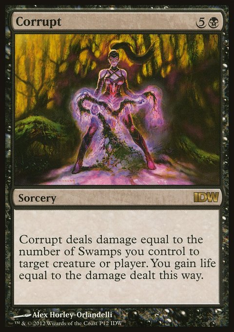 Corrupt, IDW Comics Inserts #12, Magic: The Gathering card