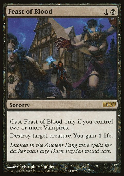Feast of Blood, IDW Comics Inserts #4, Magic: The Gathering card
