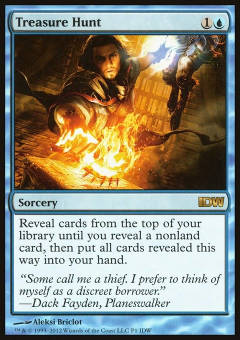 Treasure Hunt, IDW Comics Inserts #1, Magic: The Gathering card