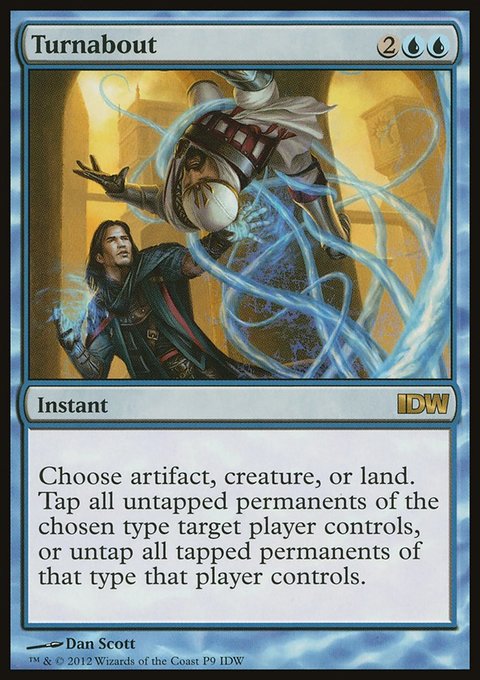 Turnabout, IDW Comics Inserts #9, Magic: The Gathering card