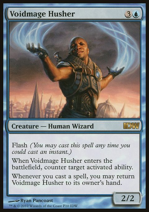 Voidmage Husher, IDW Comics Inserts #10, Magic: The Gathering card
