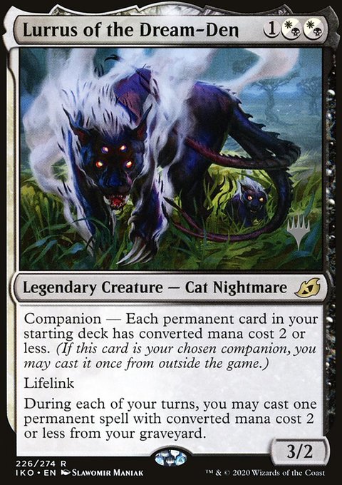 Lurrus of the Dream-Den, Ikoria: Lair of Behemoths Promos #226p, Magic: The Gathering card