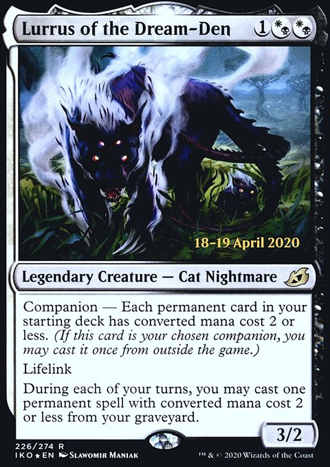 Lurrus of the Dream-Den, Ikoria: Lair of Behemoths Promos #226s, Magic: The Gathering card
