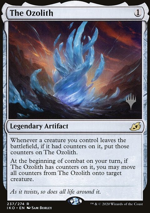 The Ozolith, Ikoria: Lair of Behemoths Promos #237p, Magic: The Gathering card