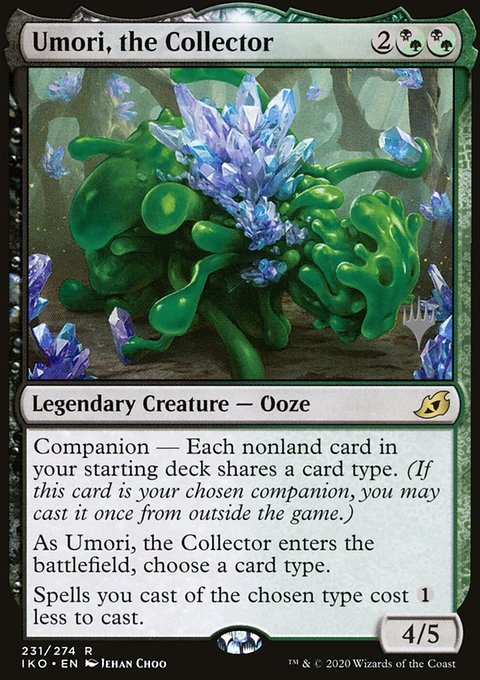 Umori, the Collector, Ikoria: Lair of Behemoths Promos #231p, Magic: The Gathering card