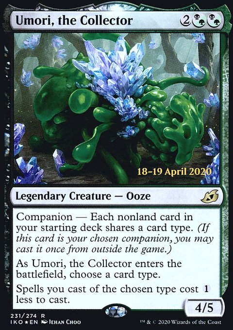Umori, the Collector, Ikoria: Lair of Behemoths Promos #231s, Magic: The Gathering card