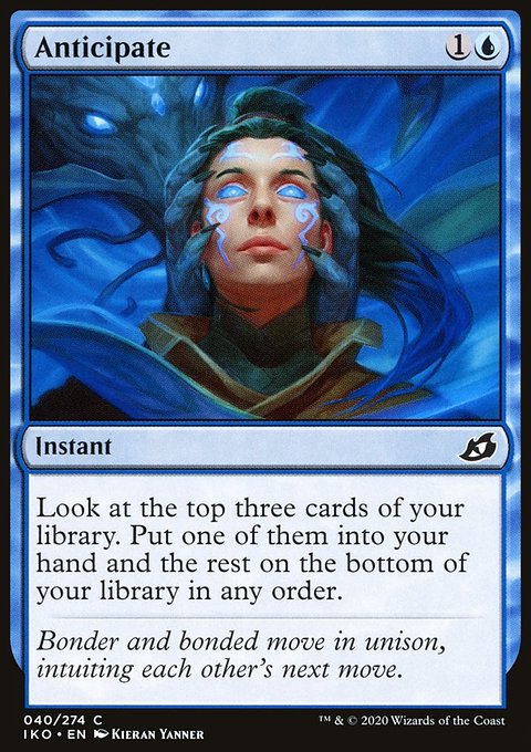 Anticipate, Ikoria: Lair of Behemoths #40, Magic: The Gathering card