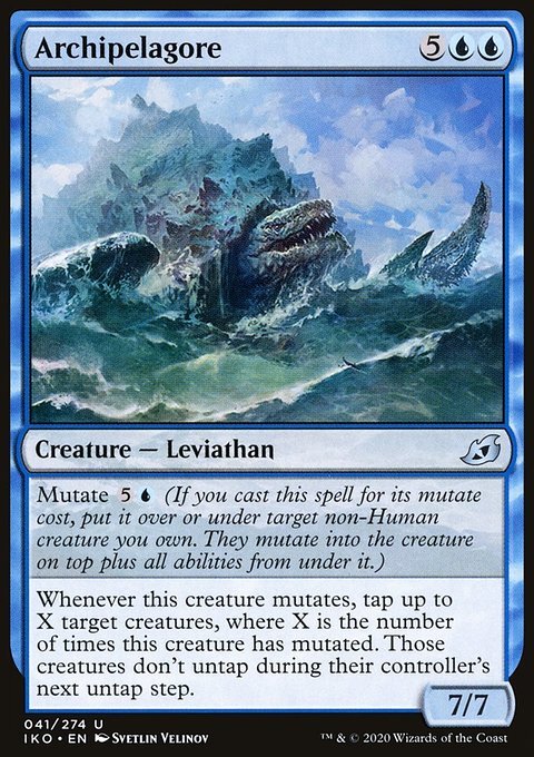 Archipelagore, Ikoria: Lair of Behemoths #41, Magic: The Gathering card