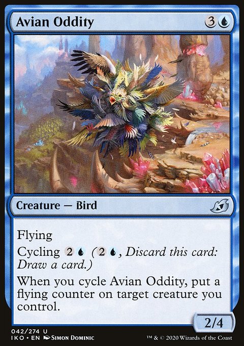 Avian Oddity, Ikoria: Lair of Behemoths #42, Magic: The Gathering card