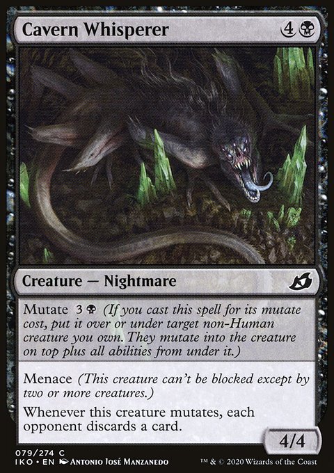 Cavern Whisperer, Ikoria: Lair of Behemoths #79, Magic: The Gathering card