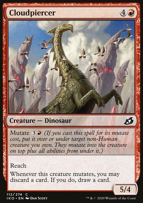 Cloudpiercer, Ikoria: Lair of Behemoths #112, Magic: The Gathering card
